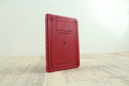 image of the book 'The Loveliness of Christ'