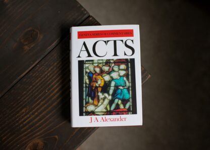 image of the commentary on Acts by J.A. Alexander