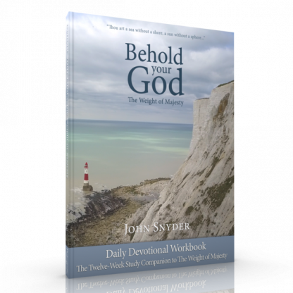 Cover image for the Behold Your God: The Weight of Majesty workbook