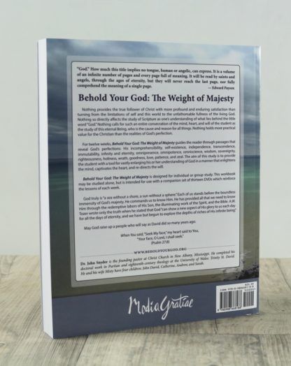 image of the Behold Your God: The Weight of Majesty Workbook