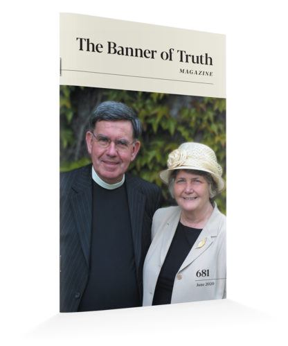 3D image of the June 2020 banner of truth magazine