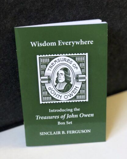 image of the the booklet for the Treasures of John Owen box set