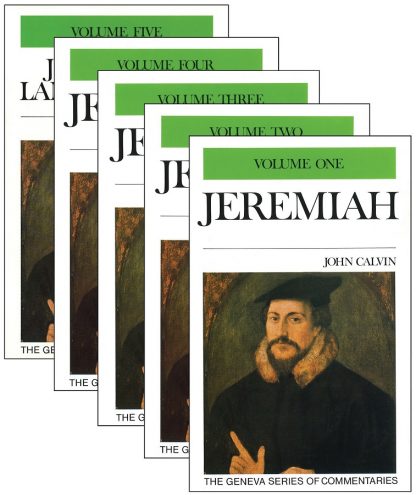 Jeremiah & Lamentations by John Calvin Banner of Truth cover