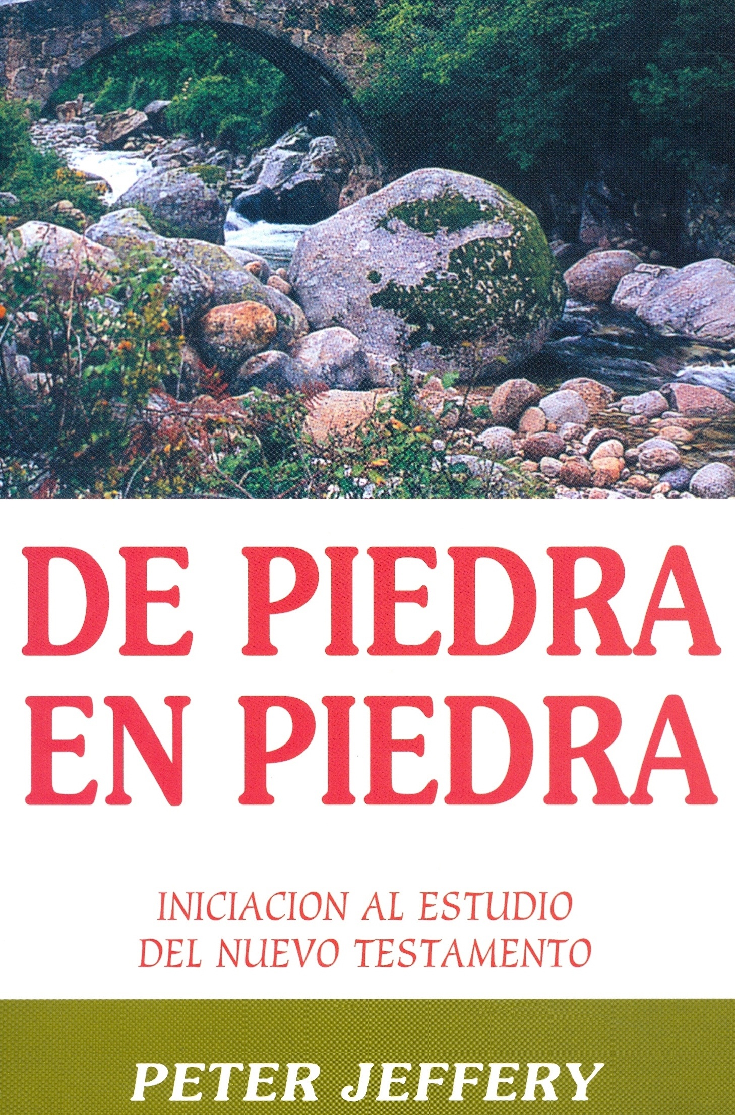 Book Cover For 'De Piedra En Piedra'