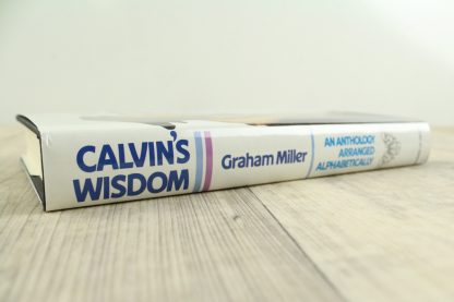 spine of Calvin's Wisdom by Graham Miller