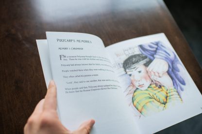 image of the children's book, Polycarp