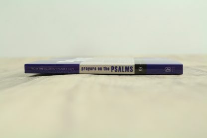 image of the spine of Prayers on the Psalms