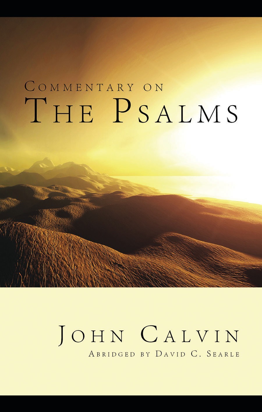 Book Cover For 'Commentary on the Psalms'
