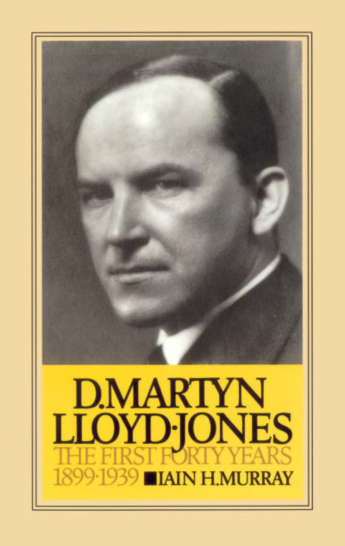 Book Cover For 'Life of D Martyn Lloyd-Jones'