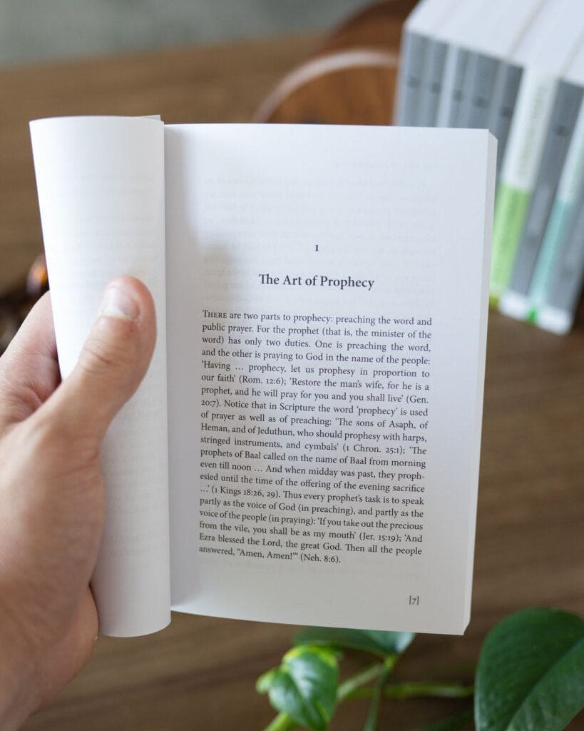 Prophecising The Art of Prophesying by William Perkins | Banner of Truth USA
