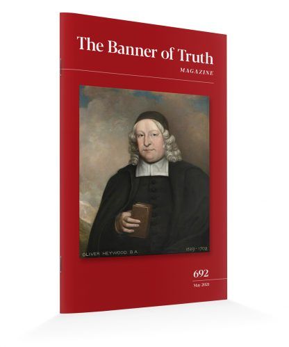 3d image of the Banner of Truth april 2021 magazine