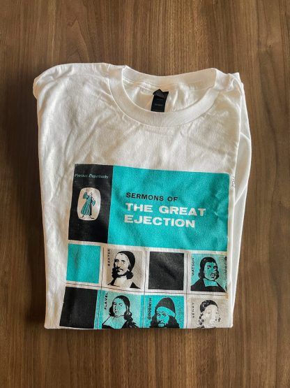 image of the sermons of the great ejection tee shirt
