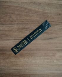 Banner of Truth Leather Bookmark - Black