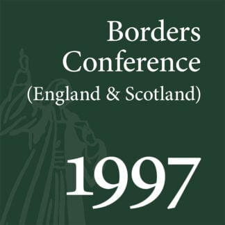 1997 UK Borders Conference - Full Conference