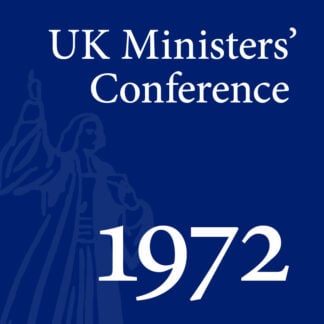 1972 UK Ministers’ Conference - Full Conference