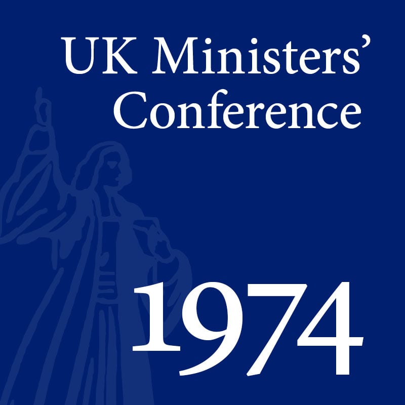 1974 UK Ministers’ Conference - Full Conference