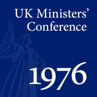 1976 UK Ministers’ Conference - Full Conference