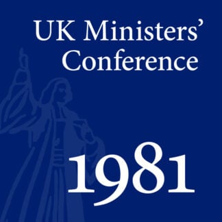 1981 UK Ministers’ Conference - Full Conference